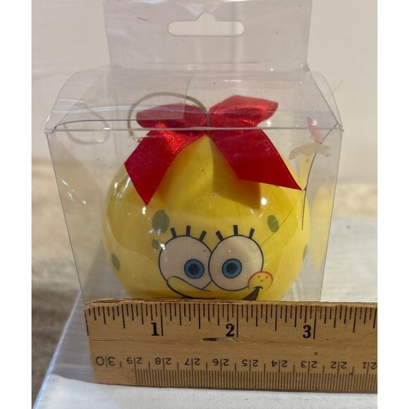 Vtg 2003 Enesco Spongebob Squarepants Hey Santa...I'm Ready Christmas Ornament - Picture 6 of 6
